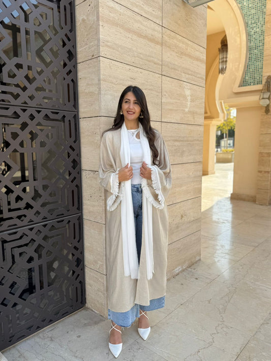 Linen Scarf Kaftan
